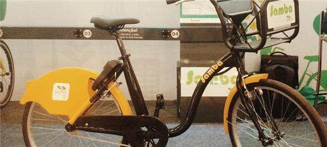 Nova bicicleta dockless da Serttel: cadeado na pró