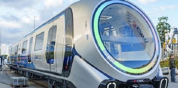 Novo modelo de trem de metrô desenvolvido na China