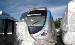 Novos trens da linha 2 do metrô de Salvador