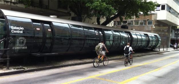 Número de ciclistas que utilizam a canaleta diminu