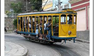 O antigo bonde de Santa Teresa