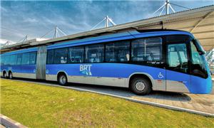 O BRT liga a Barra da Tijuca ao Aeroporto do Galeã