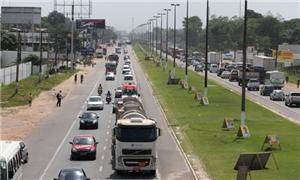 O BRT será implantado nas vias que fazem a ligação