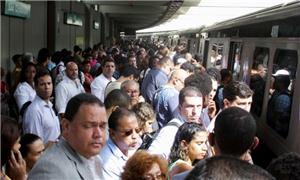 O metrô de lá não é visto como o principal meio de