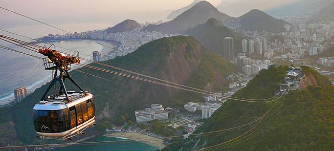 O Pão de Açúcar e a sua vista privilegiada