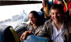 O prefeito de São Paulo, Fernando Haddad