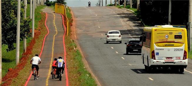 Obra já está sendo utilizada por ciclistas locais