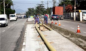 Obras ba Avenida Nossa Senhora de Fátima