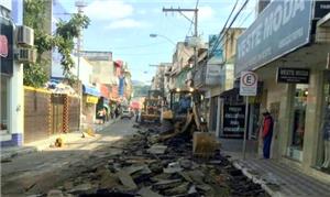 Obras começaram na quarta-feira