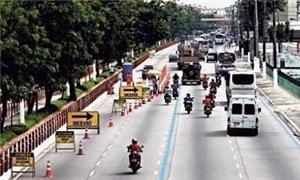 Obras do BRT de Belém