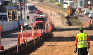 Obras do BRT de Porto Alegre estão em andamento