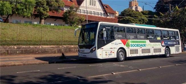 Ônibus a gás nas ruas de Londrina: teste por 30 di