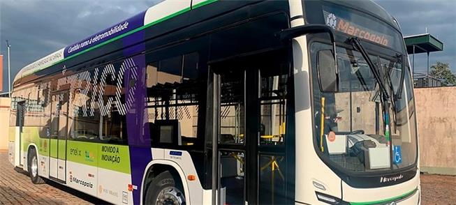 Ônibus elétrico circulará hoje (29) pelas áreas do