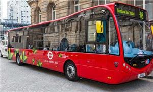 Ônibus elétrico em Londres