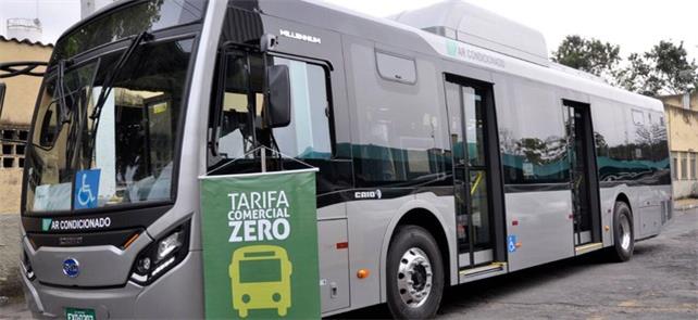 Ônibus elétricos, como em Volta Redonda, já estão