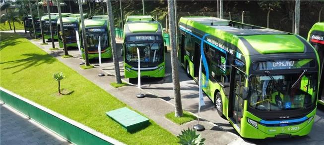 Ônibus elétricos da Eletra, com tecnologia naciona