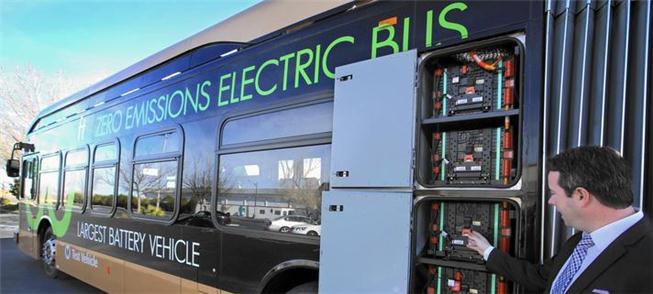 Ônibus elétricos em Los Angeles, EUA