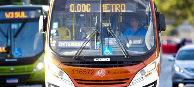 Ônibus em Brasília, uma das cidades avaliadas pela
