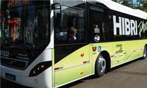 Ônibus Hibriplus começou a rodar em Curitiba