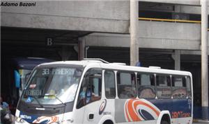 Ônibus midi, em São Bernardo do Campo