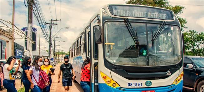 Ônibus na Zona Oeste de Macapá