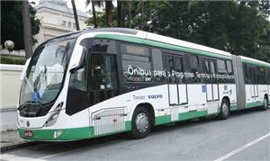 Ônibus Padrão BRT que vai operar no sistema MOVE