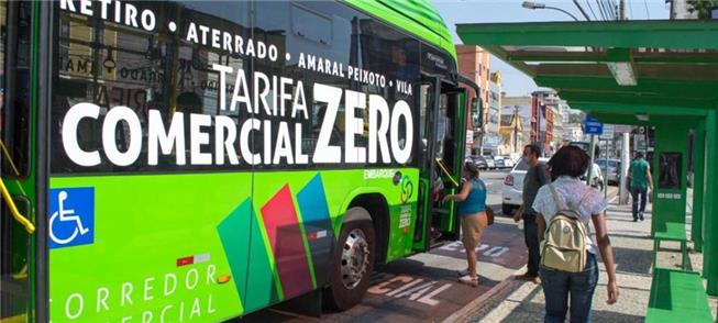 Ônibus tarifa zero em Volta Redonda (RJ)