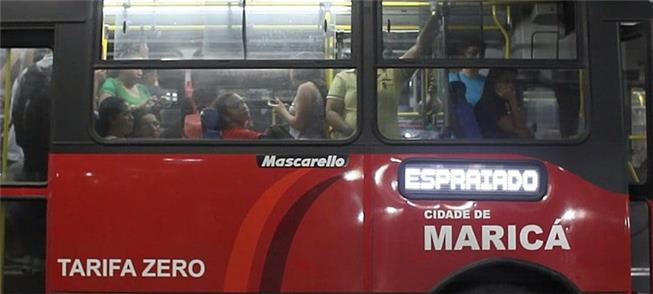 Ônibus tem tarifa zero desde 2014 em Maricá (RJ)
