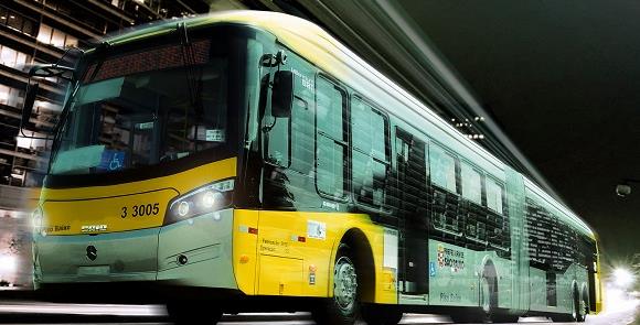 Ônibus urbanos em São Paulo