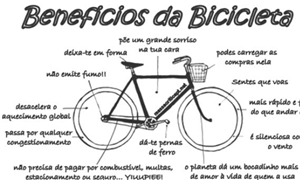 Os benefícios da bicicleta