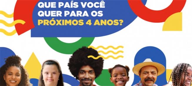 Página de abertura da plataforma Brasil Participat