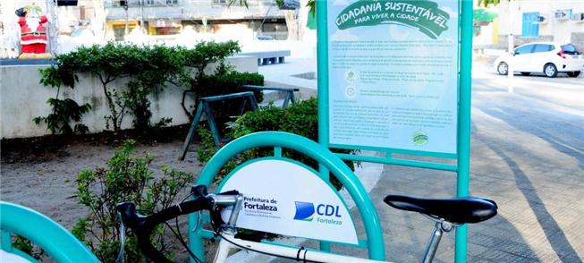 Paraciclos são instalados pela prefeitura de Forta