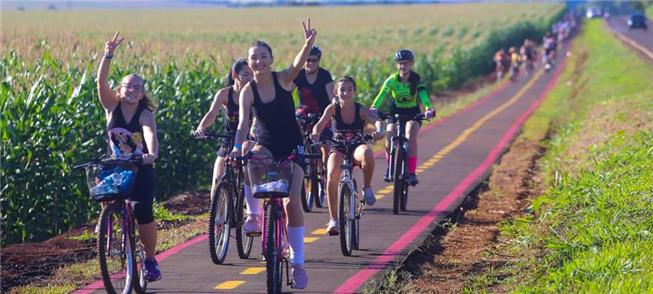 Parceria Prefeitura e Itaipu viabilizou ciclovia d