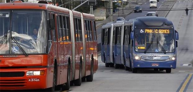 Passagem de ônibus em Curitiba e na RM foi reajust