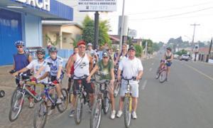 Passeio Ciclístico em Cachoeira do Sul