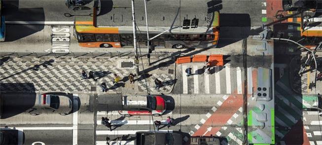 Paulista x Consolação em São Paulo: imagem com dup