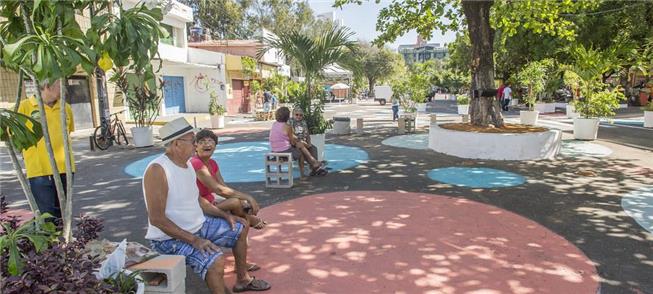 Avenida Central em Fortaleza: de repente, um parqu