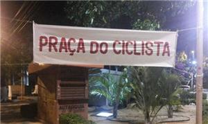 Praça do Ciclista foi inaugurada em Fortaleza