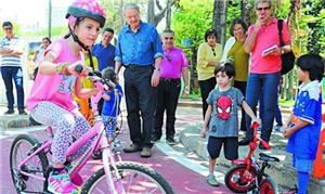 Prefeito Marcio Lacerda inaugurou ciclovia para cr