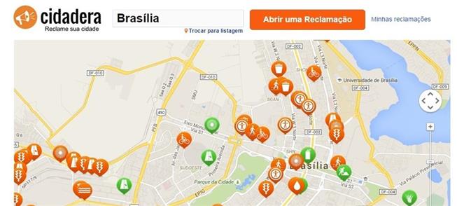 Problemas em sua cidade? Use o Cidadera