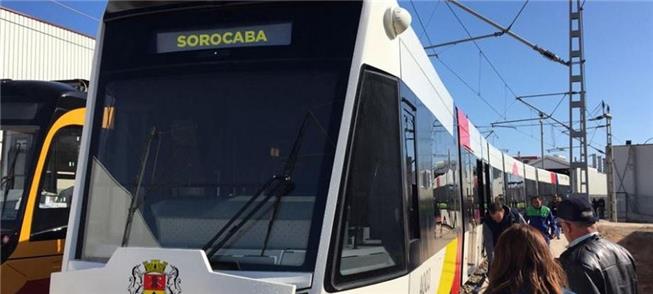 Projeção de como será o metrô de superfície soroca