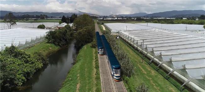 Projeção do VLT que circulará pela região de Bogot