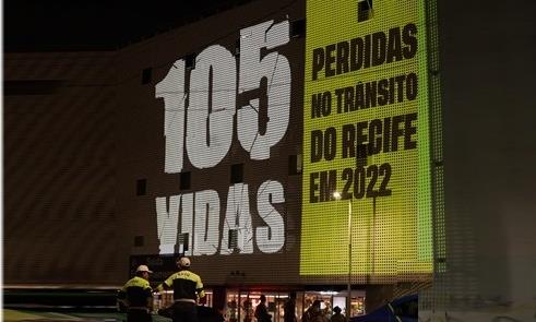 Projeção no Recife alerta para as mortes que poder