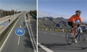 Projeto de autoestrada exclusivo para ciclistas
