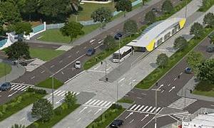 Projeto descartado do BRT em Cuiabá.