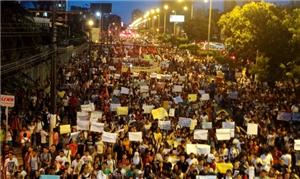 Protesto em Belém reuniu cerca de 10 mil pessoas