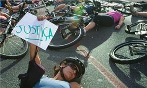 Protesto na av. Paulista pede justiça e mais segur