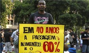 Protestos em todo o País começaram contra o aument