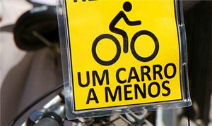 Recado de um ciclista, na Peladada SP, em 2010