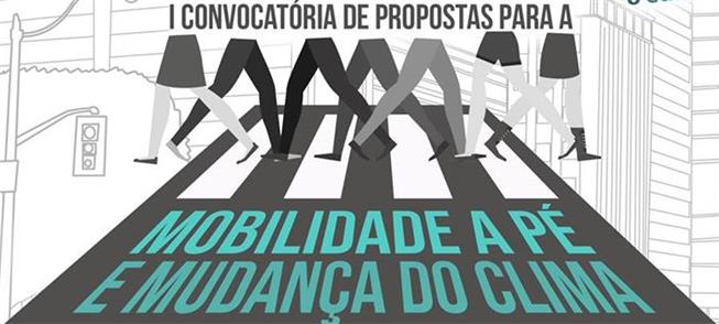 Recursos a projetos que promovam a mobilidade a pé